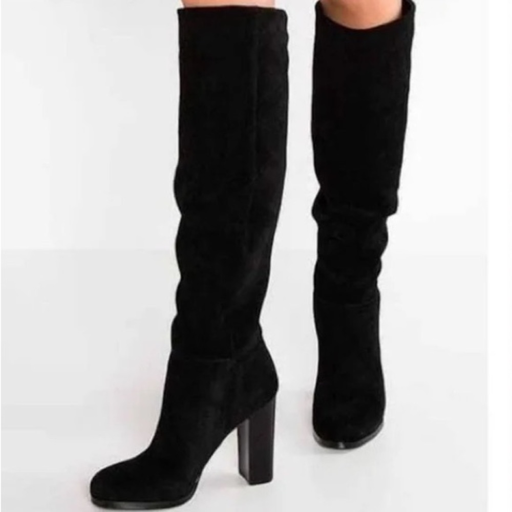 Sam Edelman Caprice Knee High Suede Boots- 9.5
